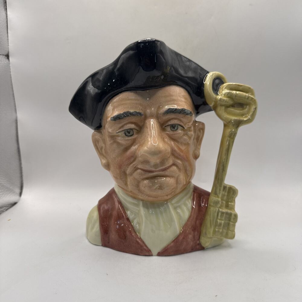 Vintage Royal Doulton 1962 Gaoler D 6570 Toby Mug Jug 7.5” *